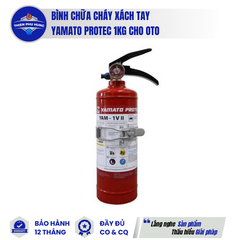 Bình Chữa Cháy Xách Tay Yamato Protec 1kg Cho Oto