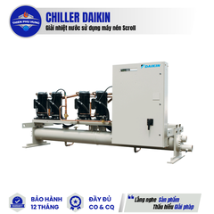 Máy làm lạnh nước giải nhiệt nước sử dụng máy nén Scroll