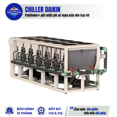 Máy làm lạnh nước Pathfinder® giải nhiệt gió sử dụng máy nén trục vít