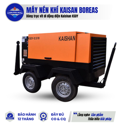 MÁY NÉN KHÍ VÍT DI ĐỘNG ĐIỆN KAISHAN KSDY