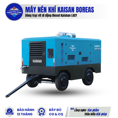 MÁY NÉN KHÍ VÍT DI ĐỘNG DIESEL KAISHAN LGCY