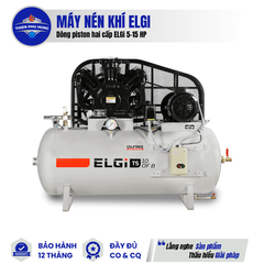 MÁY NÉN KHÍ PISTON HAI CẤP ELGI 5-15 HP