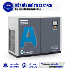 MÁY NÉN KHÍ TRỤC VÍT KHÔNG DẦU PHUN NƯỚC DÒNG AQ