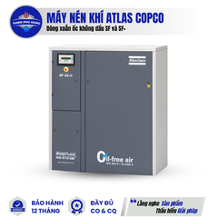 MÁY NÉN KHÍ XOẮN ỐC KHÔNG DẦU SF VÀ SF+ ATLAS COPCO