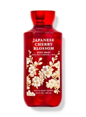 Bath&body Works bbw Japanese Cherry Blossom Body Wash - Gel tắm Bbw mùi Hoa anh đào siêu thơm, bổ sung Vitamin B5 & nha đam giúp da mềm mượt 295ml