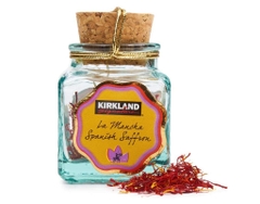 Nhụy hoa nghệ tây Kirkland Signature La Mancha Spanish Saffron (hũ 1g)- hàng Mỹ (Date T12/2024)