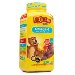 L'il Critter Omega 3 Children - Kẹo dẻo bổ sung Omega 3 DHA trẻ em