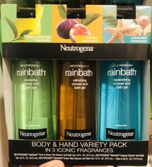 Sữa tắm trị mụn lưng Neutrogena Rainbath Shower & Bath Gel 473ml (Made in Canada)-  Pear & Green Tea, Original, Ocean