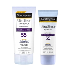 Chống nắng Neutrogena Ultra Sheer Dry Touch SPF 55 dạng kem dùng cho mặt & body