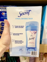 Lăn khử mùi nữ hương phấn nhẹ nhàng Secret Deodorant Power Fresh 59g