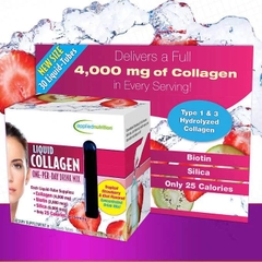 Liquid Collagen đẹp da 30 ống, vị trái cây Của Mỹ