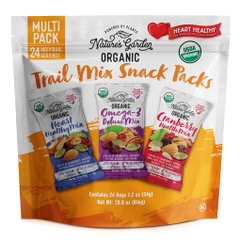 Hạt Sấy tổng hợp Trail Mix Snack Packs Organic - 816g