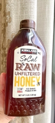 Raw Unfiltered Honey Kirkland - Mật ong Mỹ 1.36kg