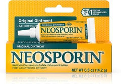 Neosporin ointment - Thuốc mỡ Neosporin trị vết thương, trị bỏng, kháng viêm, mau liền sẹo