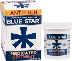 Blue Star Anti Itch Medicated Ointment - Kem bôi trị ngứa do côn trùng cắn, nấm da Date T5/2025