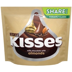 Kẹo Kisses milk chocolate with almonds