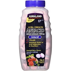 Kirkland Ultra Strength Antacid (Mỹ) 265 viên - Viên ngậm trị các triệu chứng bệnh đau dạ dày