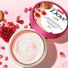 Kem Tẩy Tế Bào Chết Body Dove Chiết Xuất Lựu & Bơ Hạt Mỡ- Dove Exfoliating Body Polish Pomegranate Seed & shea butter 298g