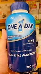 One A Day Multivitamin Men - Vitamin tổng hợp cho nam giới dưới 50 tuổi