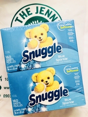 Snuggle Blue Sparkle Dryer 160 Sheet - Giấy thơm con gấu