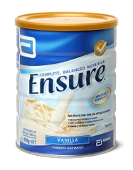 Sữa bột Ensure Powder Vanilla 850g (Úc)