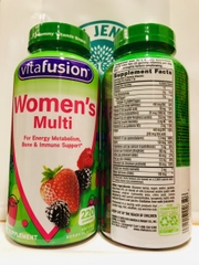 Vitafusion Women Multi Vitamin - 220 gummies - Kẹo vitamin tổng hợp cho phụ nữ