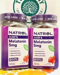 Kẹo hỗ trợ giấc ngủ, giúp ngủ ngon Natrol Melatonin 5mg 180v