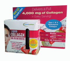 Liquid Collagen đẹp da 30 ống, vị trái cây Của Mỹ