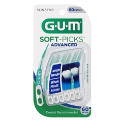 Gum soft toothpick - Tăm xỉa răng mềm 60 cái