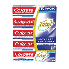 Colgate Total SF Advanced Whitening - Kem đánh răng làm sạch tẩy trắng công nghẹ mới