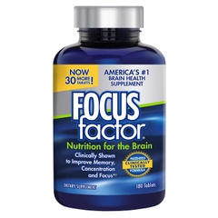 Focus Factor - Thuốc hỗ trợ tăng trí nhớ và tập trung 180 viên