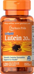 Viên uống bổ mắt Lutein 20mg Puritan's Pride - 120 softgels ( Date T7/23)