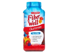 Fiber Well Suger Free Gummies -220v - Kẹo nhai men vi sinh hỗ trợ tiêu hóa, giảm đầy bụng đầy hơi