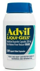 Advil Liqui-Gels 200mg Ibuprofen 120 viên - Thuốc Cảm Sốt Giảm Đau