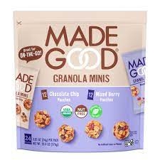 Bánh yến mạch hạt hữu cơ - GRANOLA MINIS MADE GOOD 576g