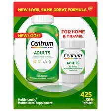 Set Centrum Adult Multivitamin 425 tablets - Vitamin tổng hợp cho người lớn 425 viên ( Date T8.23)