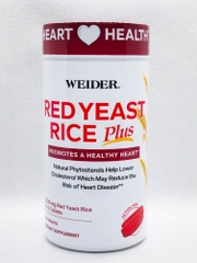 Red Yeast Rice Plus 1200mg - Viên Uống Giảm Cholesterol xấu, phòng ngừa bệnh Tim Mạch, Đột Quỵ