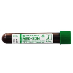 Hóa chất dùng để chuẩn máy phân tích huyết học	MEK-3DL; MEK-3DN; MEK-3DH; MEK-CAL; MEK-5DL; MEK-5DN; MEK-5DH