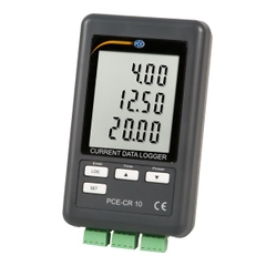 Bộ ghi dữ liệu dòng điện PCE CR 10 (0/4 ... 20-mA, 0.01-mA, 3 kênh)