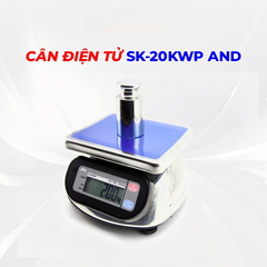Cân thủy sản 20KG - A&D, MODEL SK-20KWP