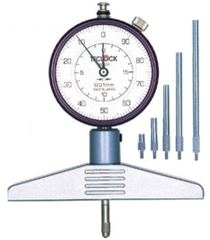 Đồng hồ đo độ sâu Teclock DM-224  Nhật Bản