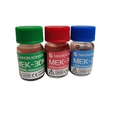 Hóa chất dùng để chuẩn máy phân tích huyết học	MEK-3DL; MEK-3DN; MEK-3DH; MEK-CAL; MEK-5DL; MEK-5DN; MEK-5DH