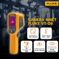 Camera nhiệt Fluke VT08, máy đo nhiệt độ hồng ngoại