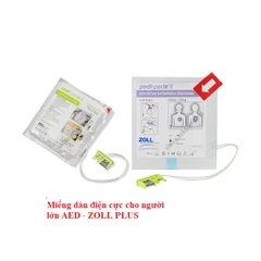 Miếng dán điện cực cho người lớn AED - ZOLL PLUS