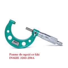 Panme đo ngoài cơ khí INSIZE 3203-250A (225-250mm, độ chia 0.01mm)