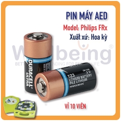 Pin Lithium cho Máy sốc tim tự động ZOLL AED Plus – Duracell, Hoa Kỳ