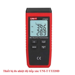 Thiết bị đo nhiệt độ tiếp xúc UNI-T UT320D (K/J, 2 kênh)