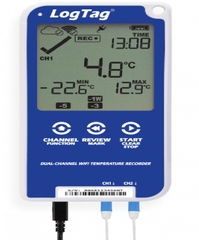 Máy ghi dữ liệu WiFi LCD hai kênh đa năng UTRED30-Wifi (DC)