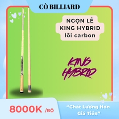 Ngọn KING HYBRID - mộc công nghệ lõi carbon đa tầng