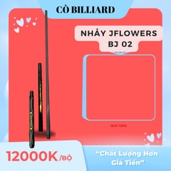 Cơ bida lỗ nhảy jflowers Bj 02